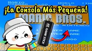 Probando la Consola M&Aacute;S PEQUE&Ntilde;A del mundo - Game stick 4k