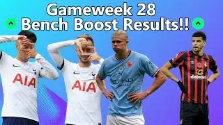 BENCH BOOST RESULTS (FPL GW 28 & 29, 34 & 37 Overview)