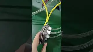 Proton-exchange Membrane (PEM)! Small size PEM Electrolyzer is producing hydrogen! #hydrogenpower
