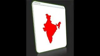 Draw INDIA map in Turtle page used python