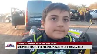 KARTING TUCUMANO SOBRE TIERRA 3&ordm; FECHA LA MADRID REPORTAJE A GERONIMO FACCIOLI