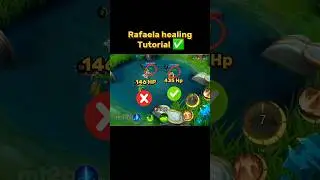 Rafaela healing Tutorial Mobile legends #ml2b #mlbb #rafaela