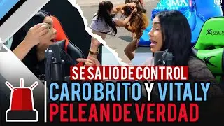 CARO BRITO Y VITALY SE AGREDEN EN PLENA CABINA Y TODO TERMINA MAL
