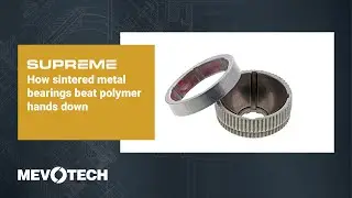 HOW SINTERED METAL BEARINGS BEAT POLYMER HANDS DOWN