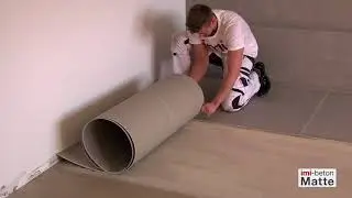 imi beton Matte Verarbeitung
