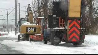 Work Delayed On Falls Water Main Break