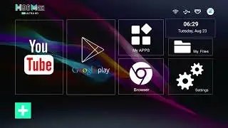 H96 Android TV Box Interface UI