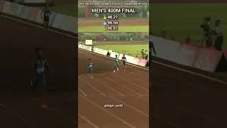 Men's 400m final shorts 💯 4th south Asian Athletics Championship 2025 #youtubeshorts #viral #short