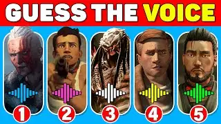PREDATOR KILLER OF KILLERS. Guess the Characters by Their Voice - Quiz for Fans!