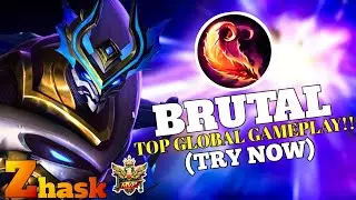 48 Kills Full Gameplay!! Top Global Zhask 2024 Best Build Emblem Gameplay | (CHECK NEW BUILD) MLBB