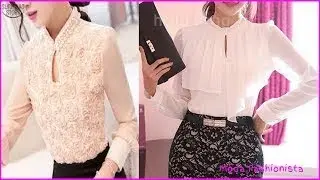 LINDAS BLUSAS ELEGANTES Y FORMALES I BLUSAS DE MODA 2017