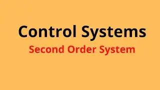 Control system- Second order system Time domain equations problems #xploreedu2teach#controlsystem