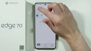 Motorola Edge 70: как совершить видеозвонок (Face Time)
