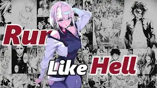 Nightcore - Run Like Hell // Lyrics