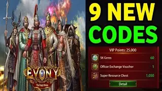 🚨 UPDATE April 2025: ALL Working Evony The King&rsquo;s Return Codes | Redeem Free Resources, Speedups !