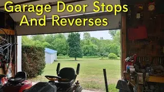 How to repair a garage door that will not close.