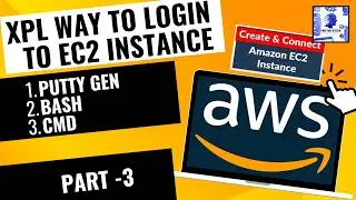 Multiple Ways to Login to AWS EC2 | PuTTY, SSH, Git Bash & CMD (Step-by-Step Guide)