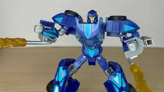 Обзор коллекционной фигурки Hasbro Transformers X Hot Wheels Deluxe Class Twin Mill
