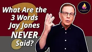 What are the 3 Words Jay Jones Never Said