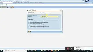How To Create a T Code in SAP ABAP