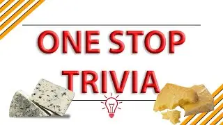 Cheese Trivia - One Stop Trivia (2020)