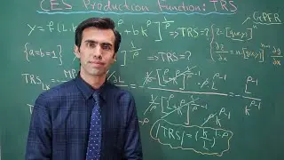 Technical Rate of Substitution (TRS) for a CES Production Function