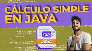 #2 Cálculo SIMPLE en Java | Aprende las BASES de la Programación desde 0