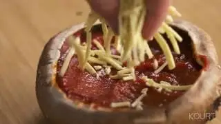 Cheat Day: Portobello Mushroom Pizzas