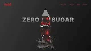Figma UI Web Design for Coca-Cola Website