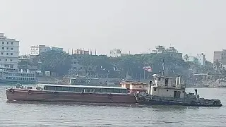 Ship Launch | Industrial Ship Stand | General Cargo Ship | Sand Carrying Boat | Bulkhead Boat