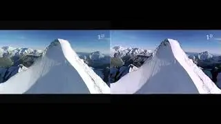 Planet Earth - Berg Avsnitt 2007 Alperna (VHS Tape Capture Comparison)