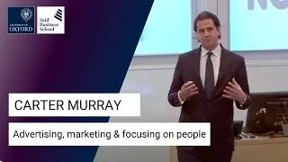 Carter Murray: advertising, marketing, and focusing on people
