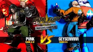 FATAL FURY CotW▰PUNK (GATO) VS GEYSERRRRR (TERRY). RANKED High Level Gameplay