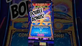Free Games and Money Ball Bonus on Magic Treasures Dragon Slot #slot #casino #gambling #jackpot