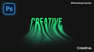 Create Text Design in 1 MINUTES !  - Creative Photoshop Text Design Tutorials