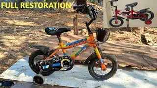 Restoring a Kid's Bike: A Heartwarming DIY Journey