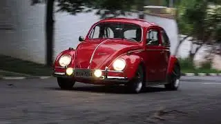 FUSCA 1969 Volkswagen Beetle red