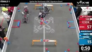Ignite the Northwest : Volcanic - Final #1-1 - 10B & 11101B vs 1687C & 1010G - Auton + Driver