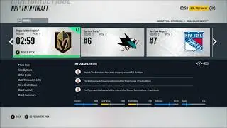 2023 ENTRY DRAFT - NHL 18 - Testing The Draft - Ep. 7