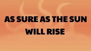 KILLSWITCH ENGAGE- SURE AS THE SUN WILL RISE AGAIN(LYRIC VIDEO)