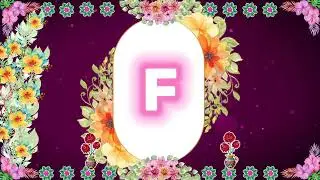 Letter F Love Status #F #LetterF #StatusVideo