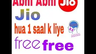 Jio HuA FREE 31 MARCH 2018 TAK