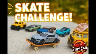 Tiny Cars vs. Skateboards: The Ultimate Challenge!