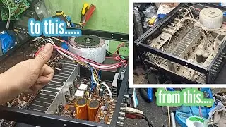 From start to finish  || amplifier repair and restoration