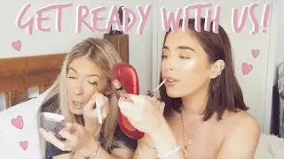 GET READY WITH US! | MAKEUP & HAIR TUTORIAL | Sophia and Cinzia