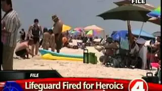 South Florida lifeguard fired after saving man