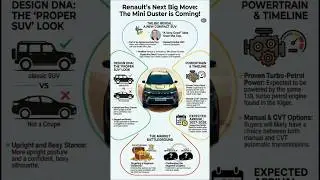 Renault Mini Duster 😱 | Brezza&ndash;Sonet Ka Game Over? | 2027 SUV #shorts