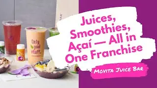 Movita Juice Bar Franchise | Fresh, Healthy Beverage & Wellness Concept