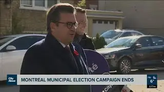 Montreal municipal election: final campaign week