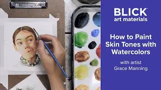 How to Paint a Realistic Light Skin Tone with Watercolors | Step-by-Step Tutorial